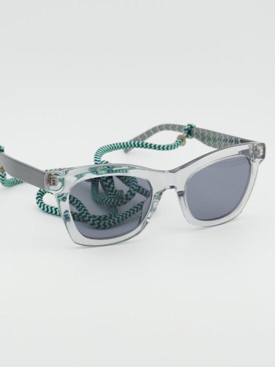 M Missoni MMI 0089/S 0KB7 IR Sunglasses Grey Square Frame, Grey Lenses main image 7